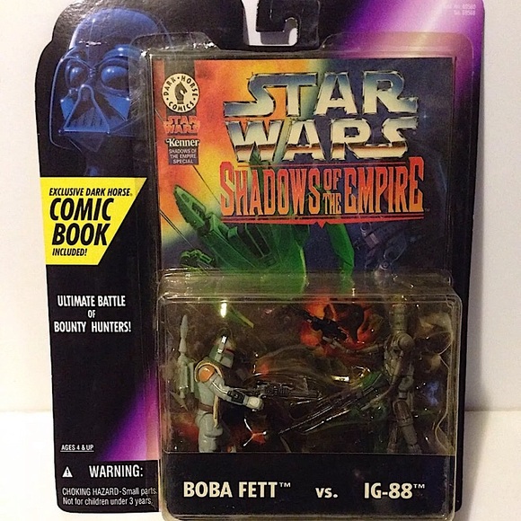 Hasbro Star Wars Chewbacca R2d2 SDCC Shadowscout Snowtrooper Boba Ig88 gx Kenner - Picture 10 of 13